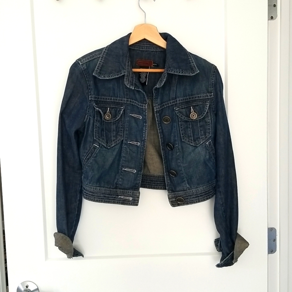 Calvin Klein denim / jean jacket!